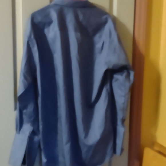 Joseph Abboud Mens Button Down Regular Fit Dress Shirt Long Sleeve 17.5 32/33 - Picture 4 of 4